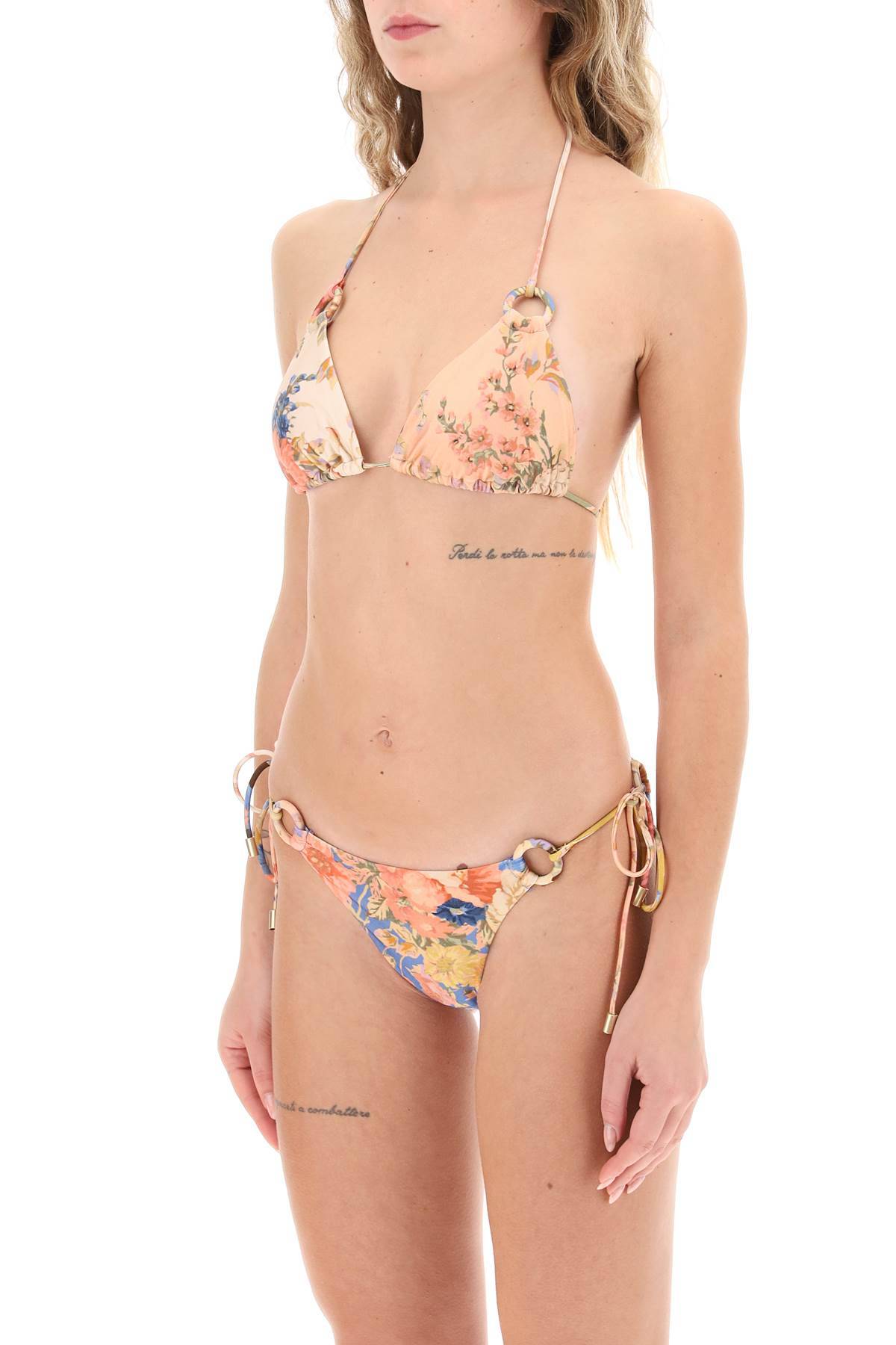 ZIMMERMANN august spliced bikini set