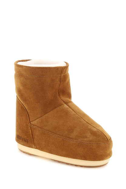 MOON BOOT icon low suede snow boots