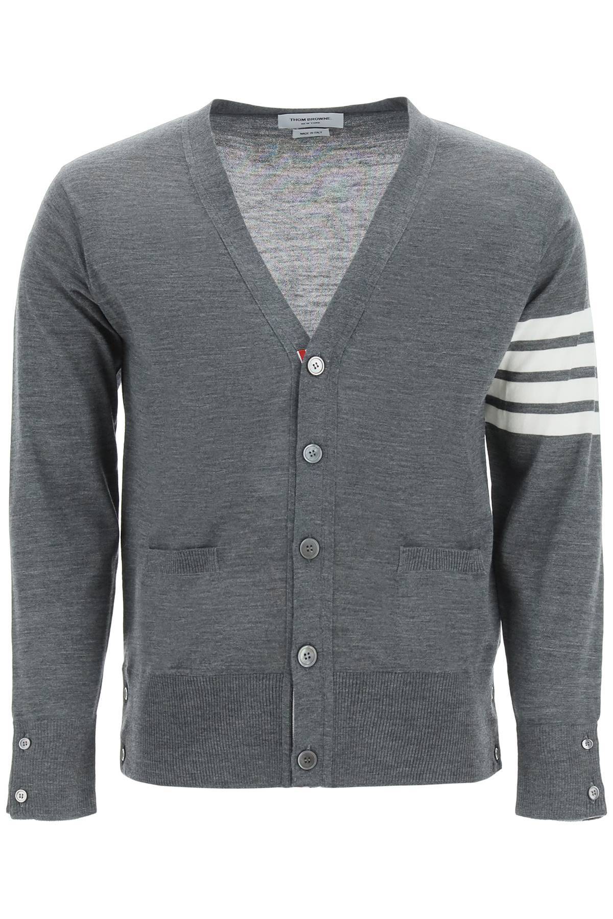 THOM BROWNE 4-bar cardigan