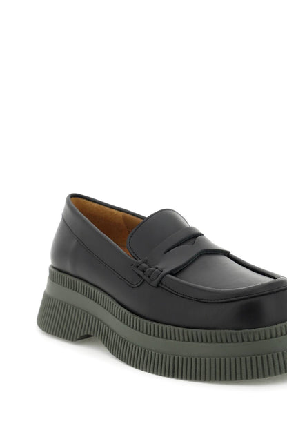 GANNI creeper wallaby loafers