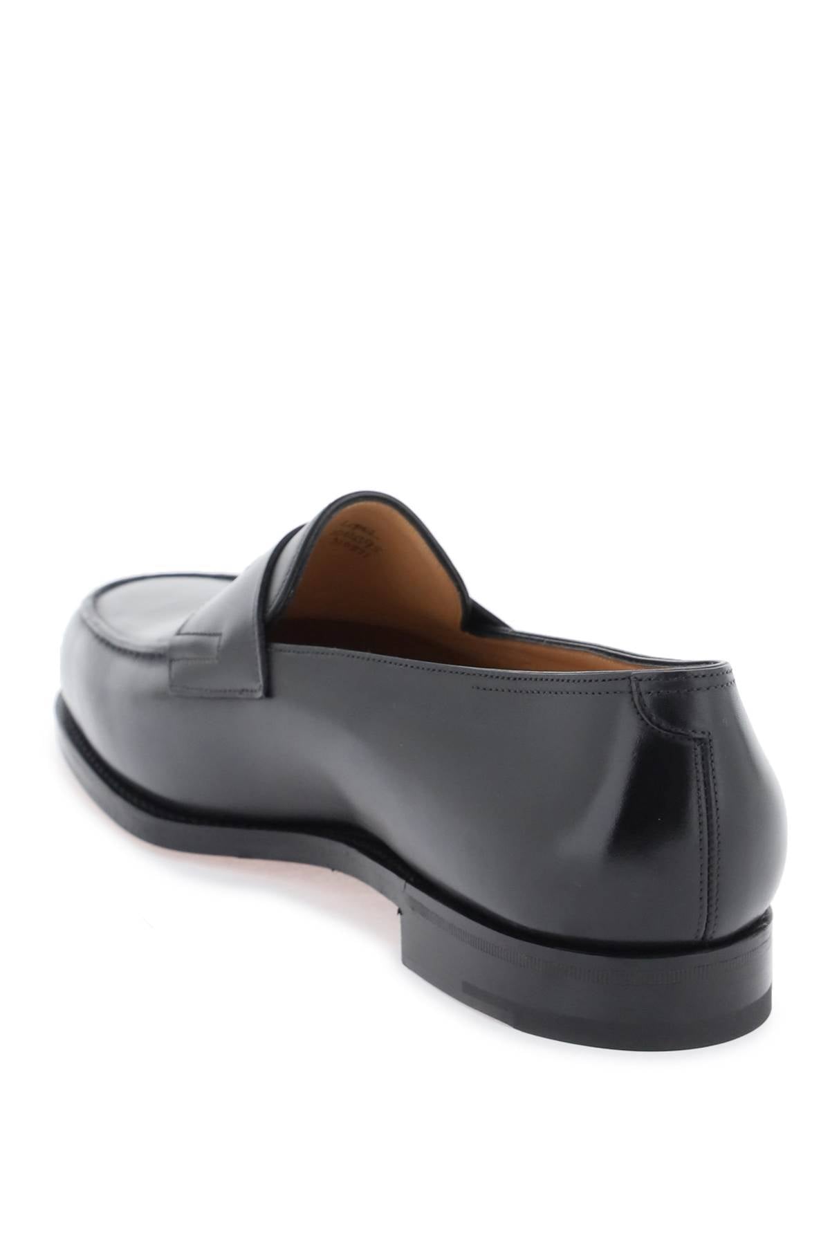 JOHN LOBB leather lopez loafers