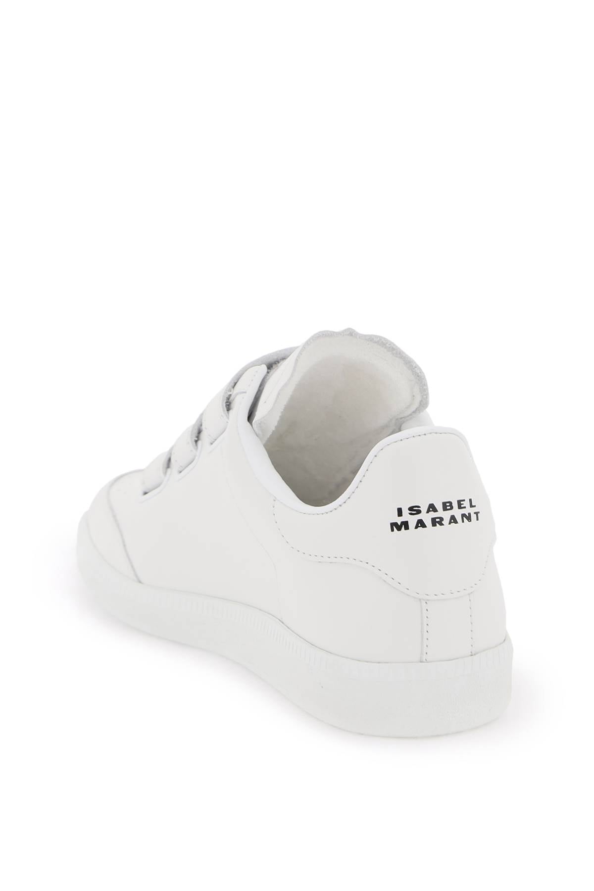 ISABEL MARANT beth leather sneakers