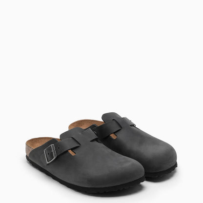 Birkenstock Black Boston Bold Slipper