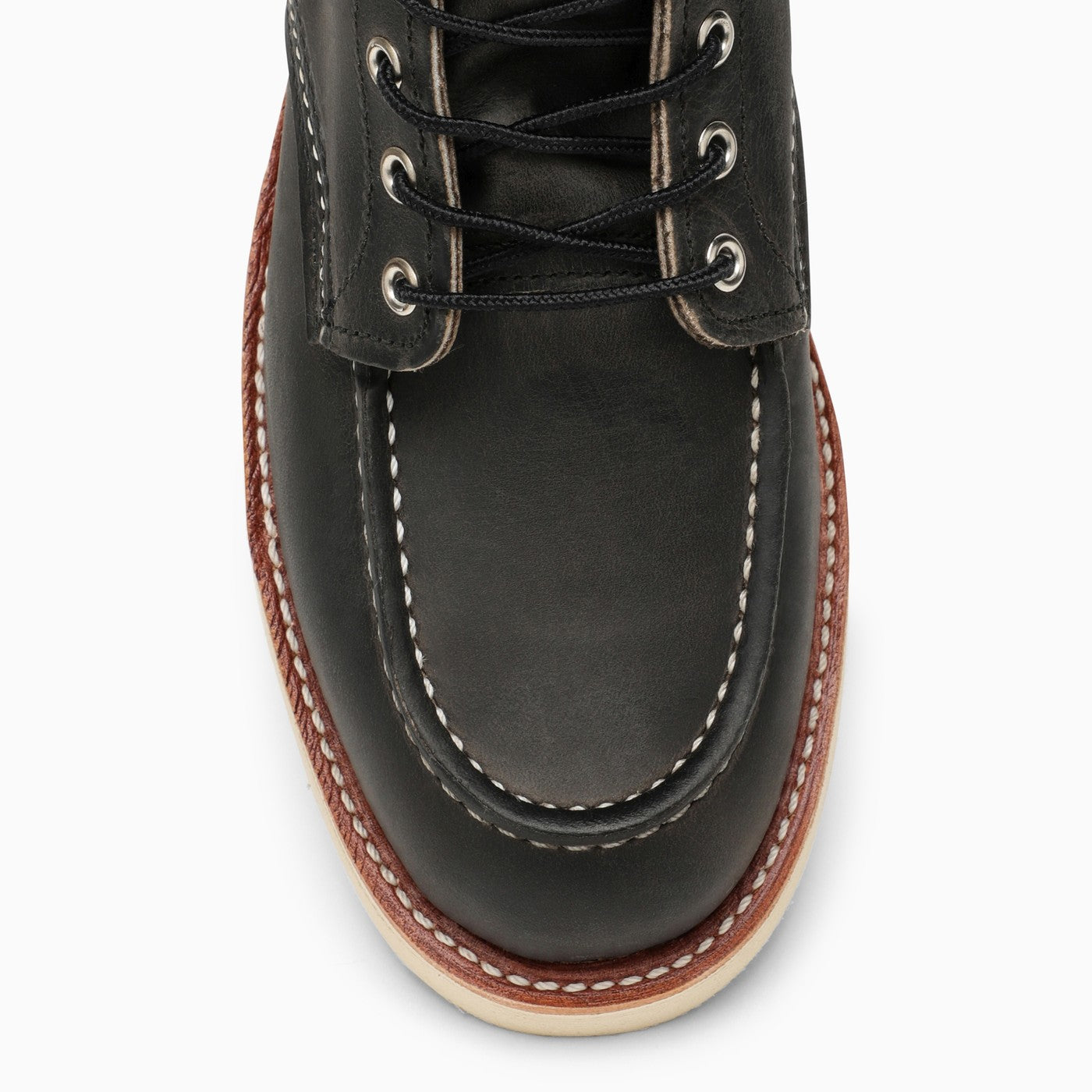 Redwing Classic Moc Black Leather Boot