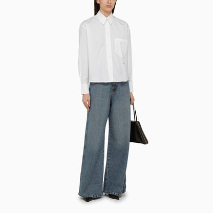 Victoria Beckham White Cotton Shirt