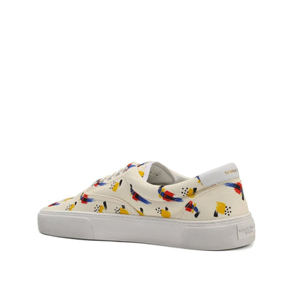 Saint Laurent Printed Canvas Sneakers