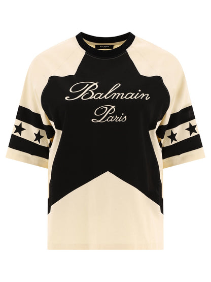 Balmain Signature Stars T Shirt