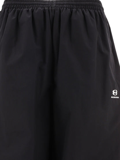 Balenciaga Trousers With Logo