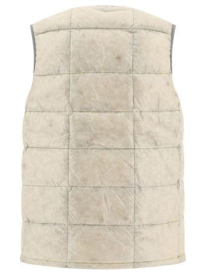 And Wander Diamond Stitch Vest Jacket