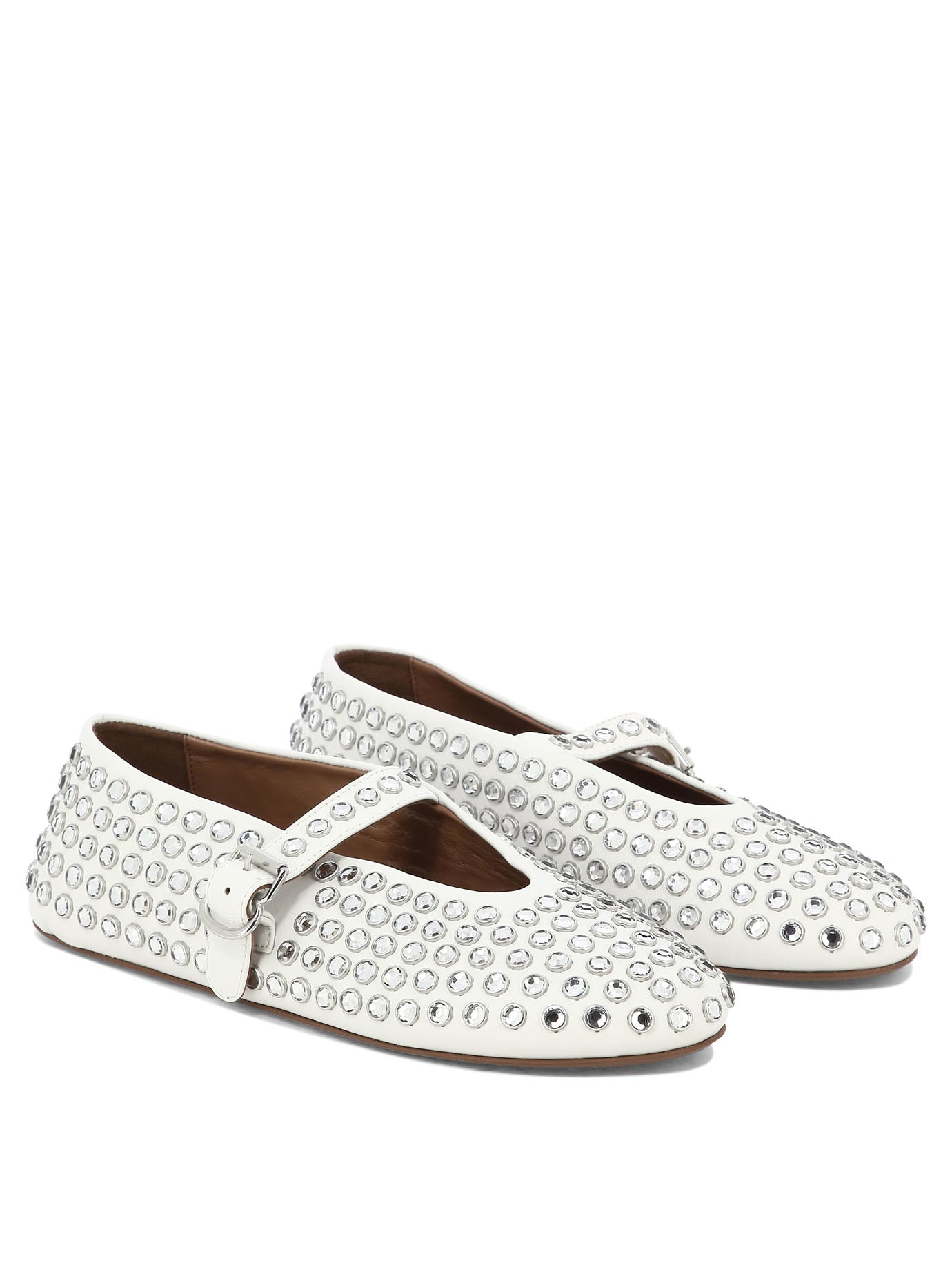 Alaïa Strass Ballet Flats