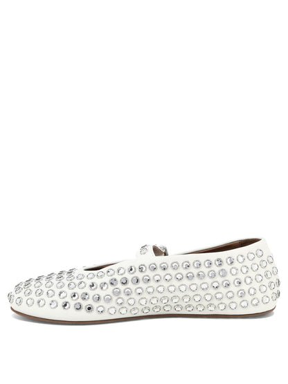 Alaïa Strass Ballet Flats