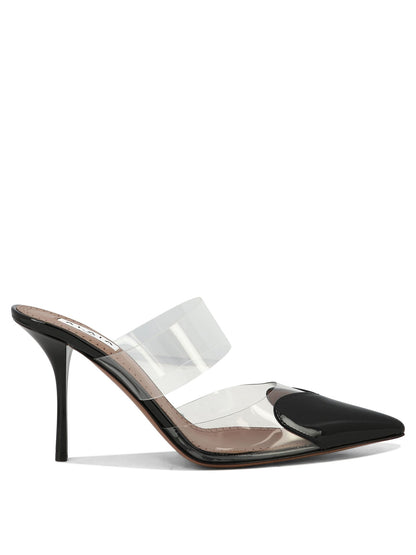 Alaïa Heart Mules