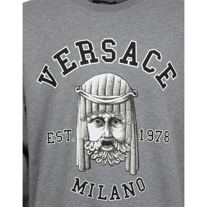 Versace Versace Cotton Crewneck Sweatshirt