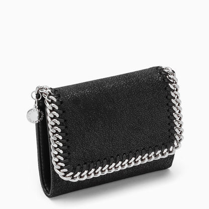 Stella Mc Cartney Black Small Falabella Wallet