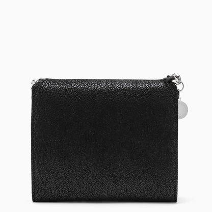 Stella Mc Cartney Black Small Falabella Wallet
