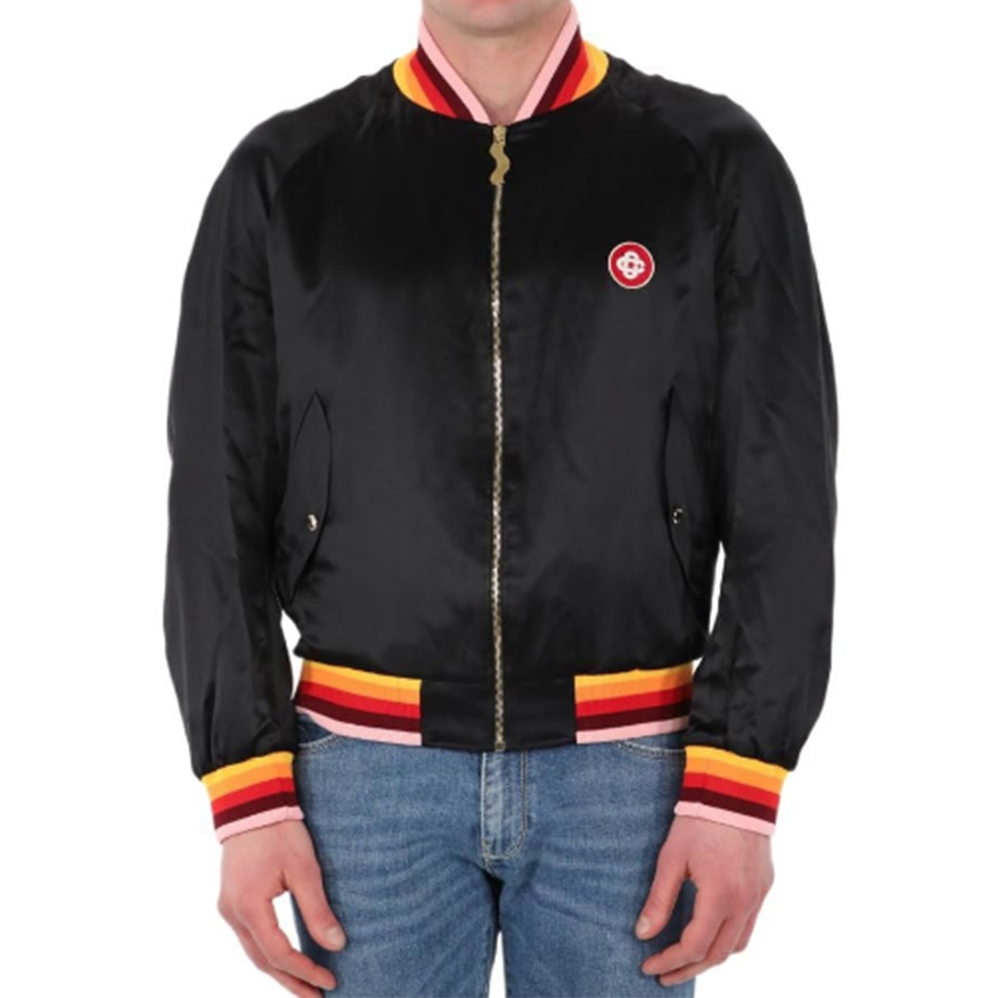 Casablanca Silk Logo Bomber