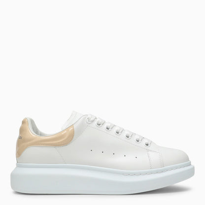 Alexander Mc Queen White And Oyster Oversized Sneakers