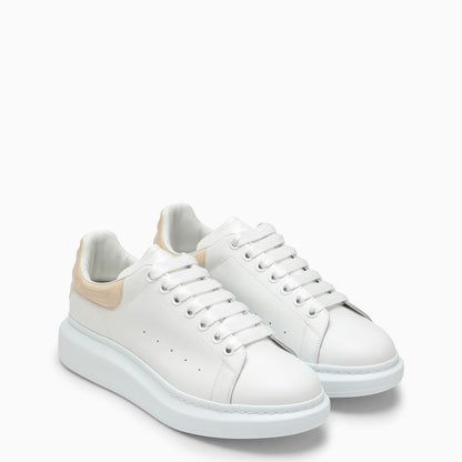 Alexander Mc Queen White And Oyster Oversized Sneakers