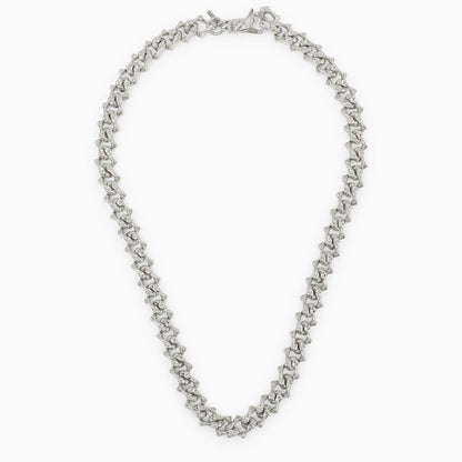 Emanuele Bicocchi Silver 925 Chain Necklace With Arabesques