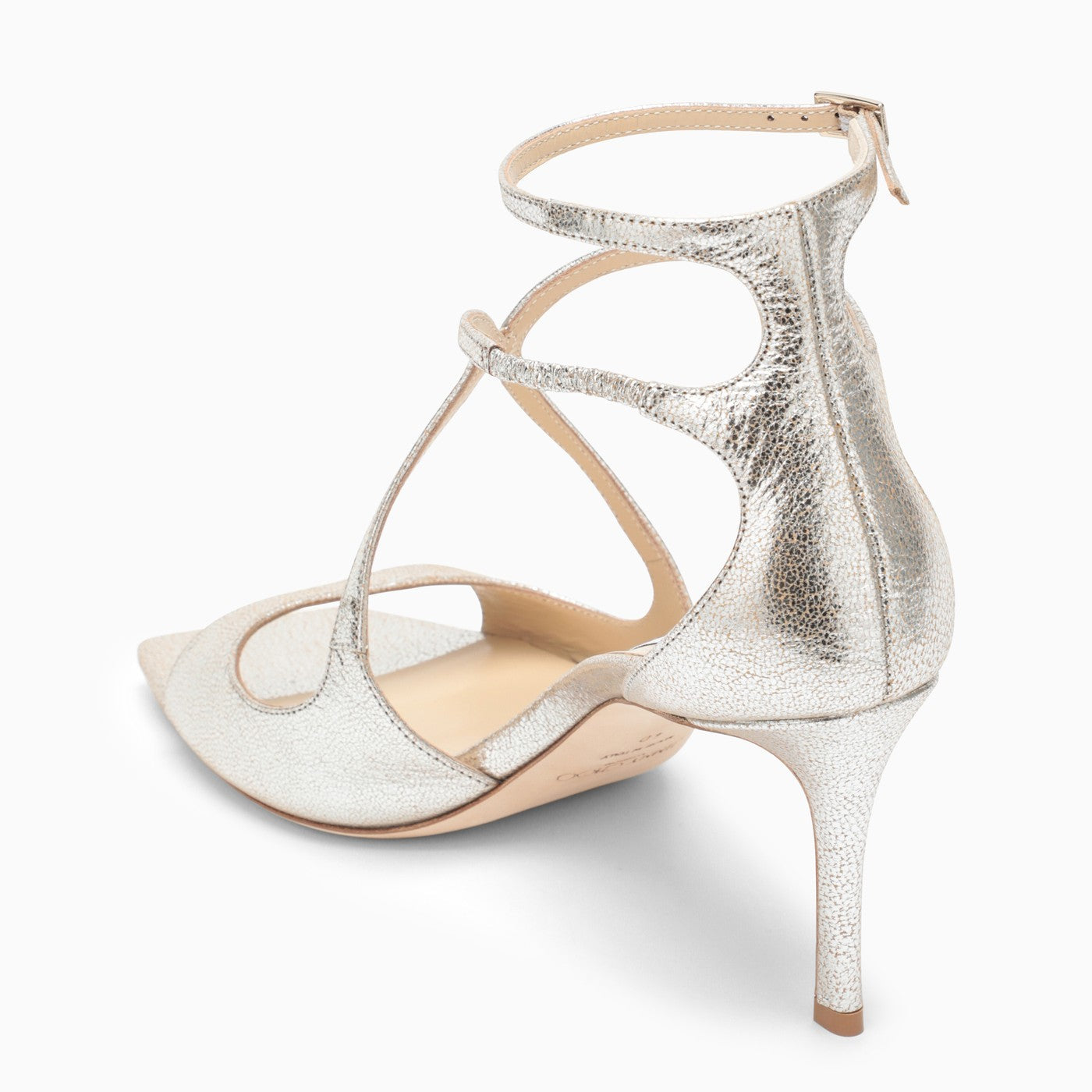 Jimmy Choo Champagne Azia 75 Sandal