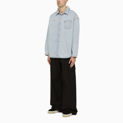 Erl Levi's X Erl Light Blue Denim Shirt