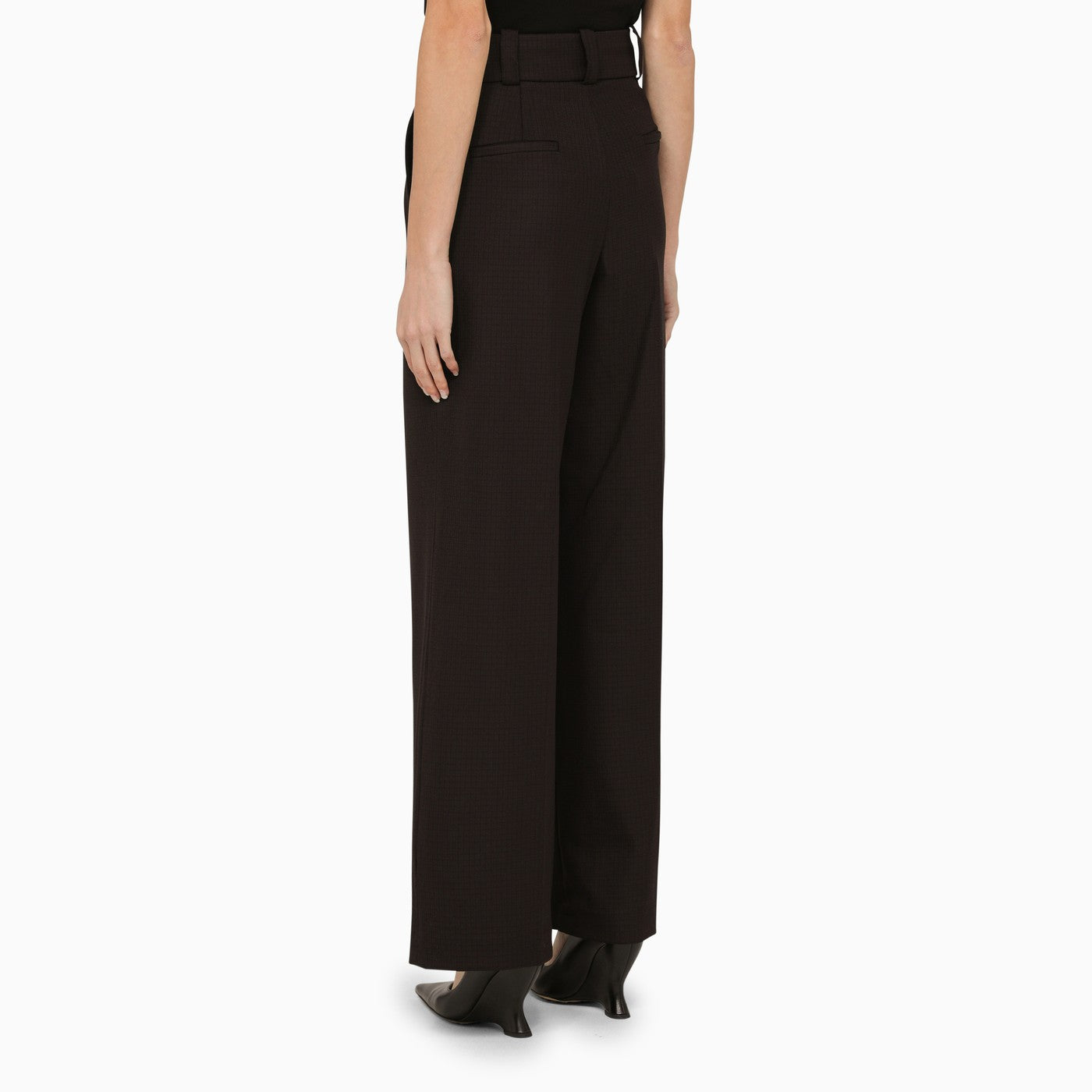 Ivy Oak Dark Burgundy Palazzo Pant