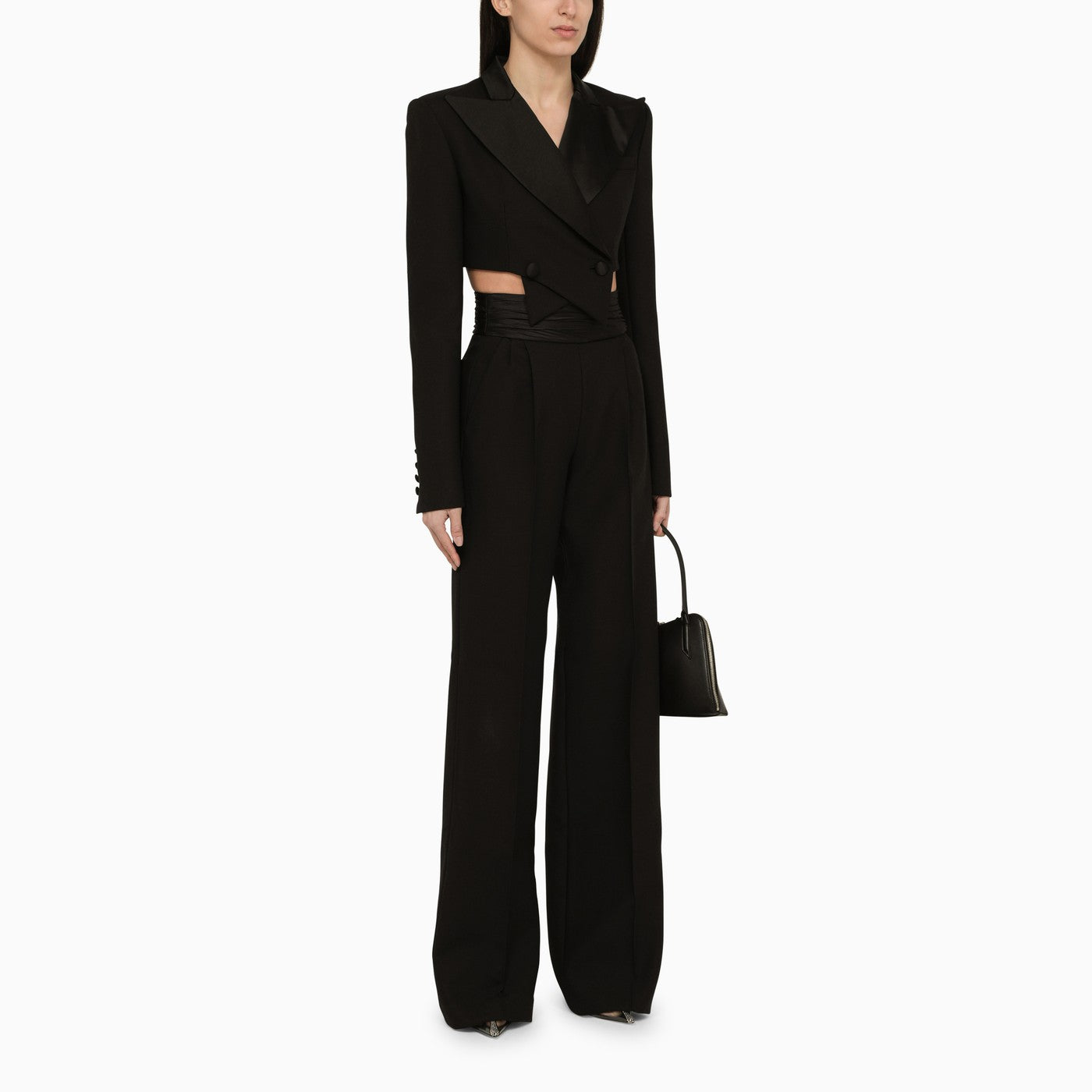 La Quan Smith Black Palazzo Pant