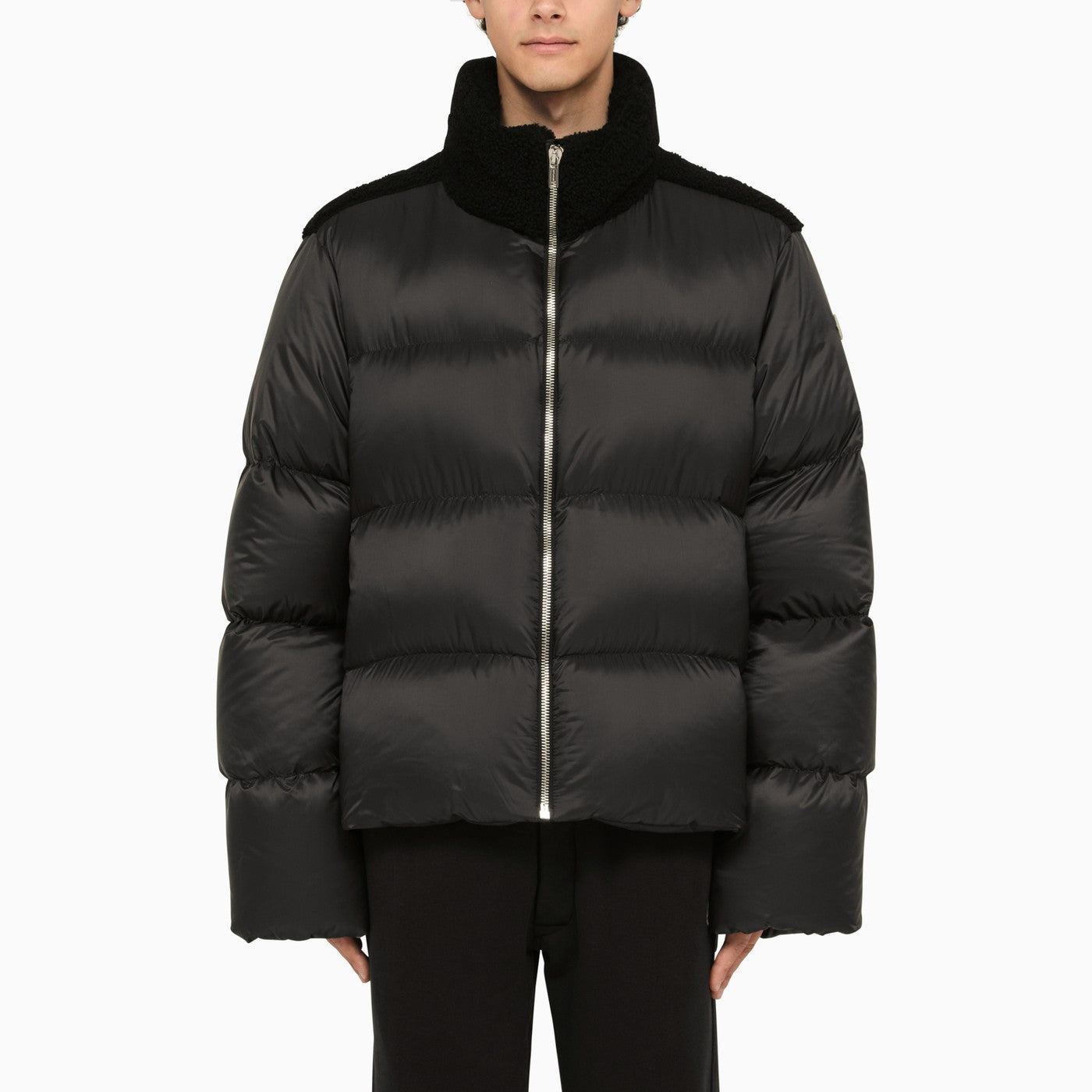 Rick Owens Black Cyclopic Down Jacket