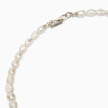 Emanuele Bicocchi 925 Silver Baroque Pearl Necklace