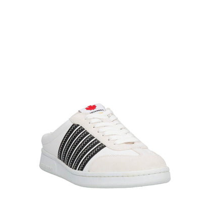 Dsquared2 Boxer Leather Open Back Sneakers