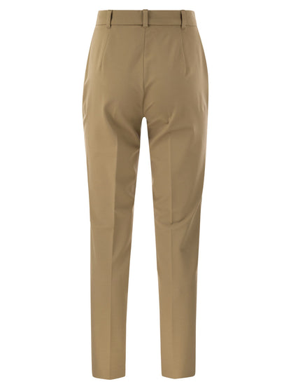 Max Mara Studio Ananas Viscose Jersey Trousers