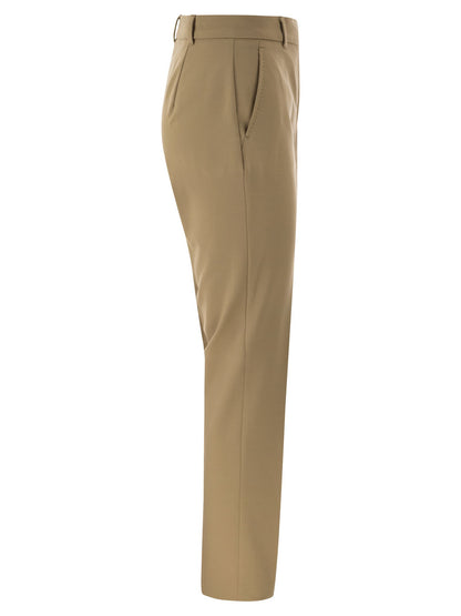 Max Mara Studio Ananas Viscose Jersey Trousers