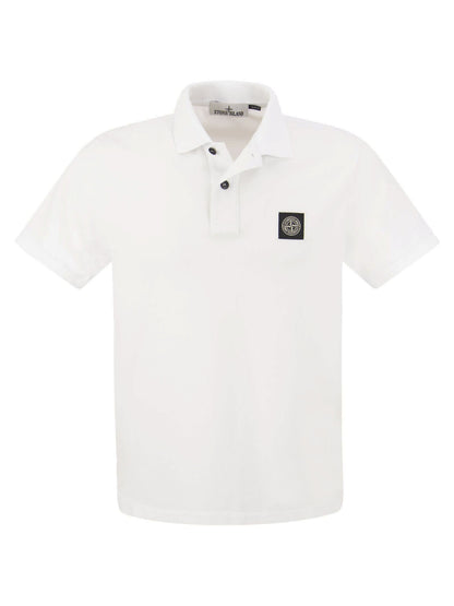 Stone Island Slim Cotton Polo Shirt