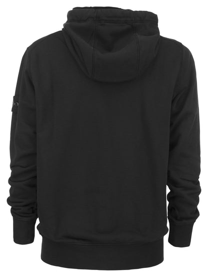 Stone Island Cotton Sweatshirt With Hood And Zip