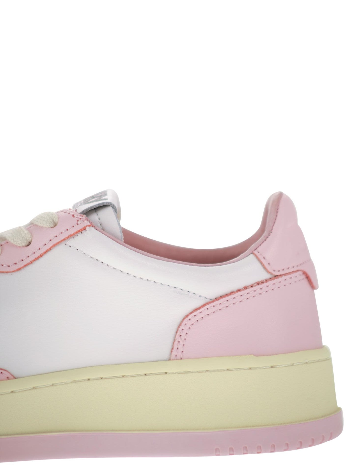 Autry Medalist Low Two Tone Leather Sneakers