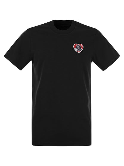 Moncler Heart Logo T Shirt