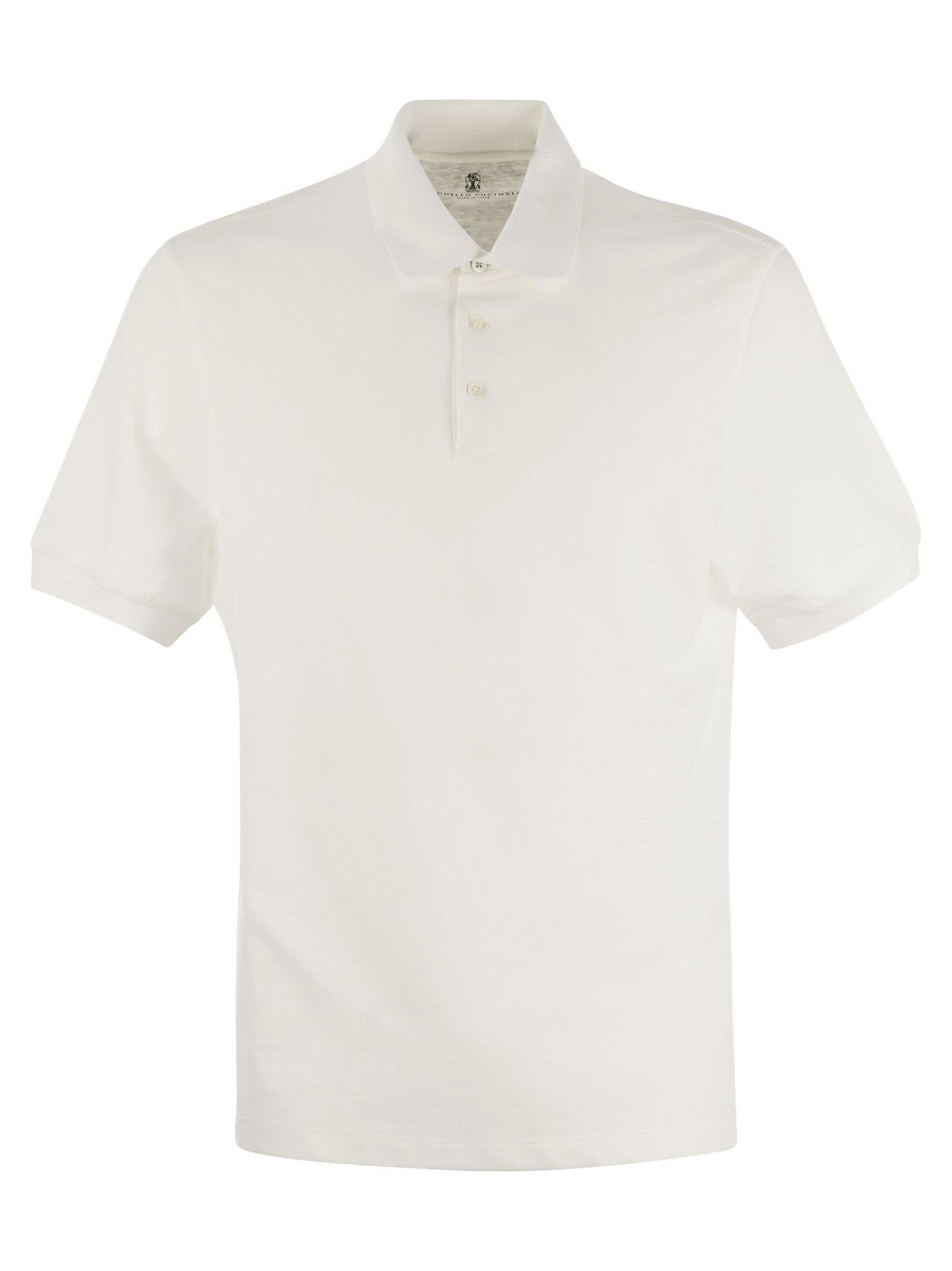 Brunello Cucinelli Cotton Jersey Polo Shirt