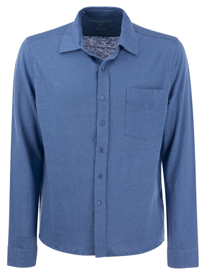 Majestic Linen Long Sleeved Shirt