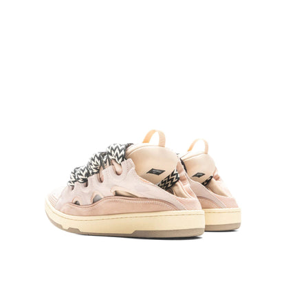 Lanvin Curb Leather Sneakers