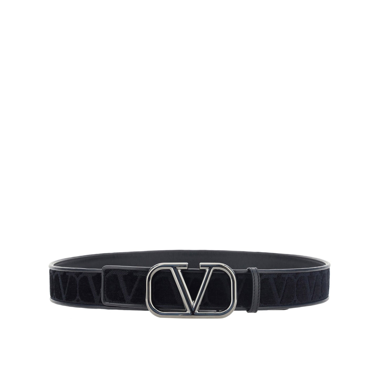 Valentino Garavani Valentino Garavani V Logo Toile Iconographe Belt