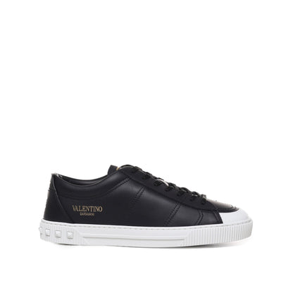 Valentino Garavani Valentino Garavani Cityplanet Leather Sneakers