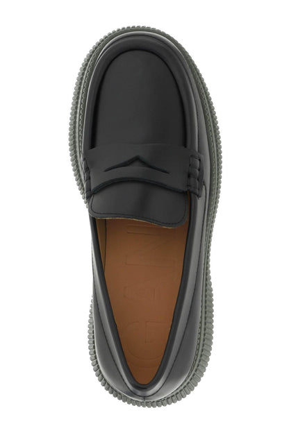 GANNI creeper wallaby loafers