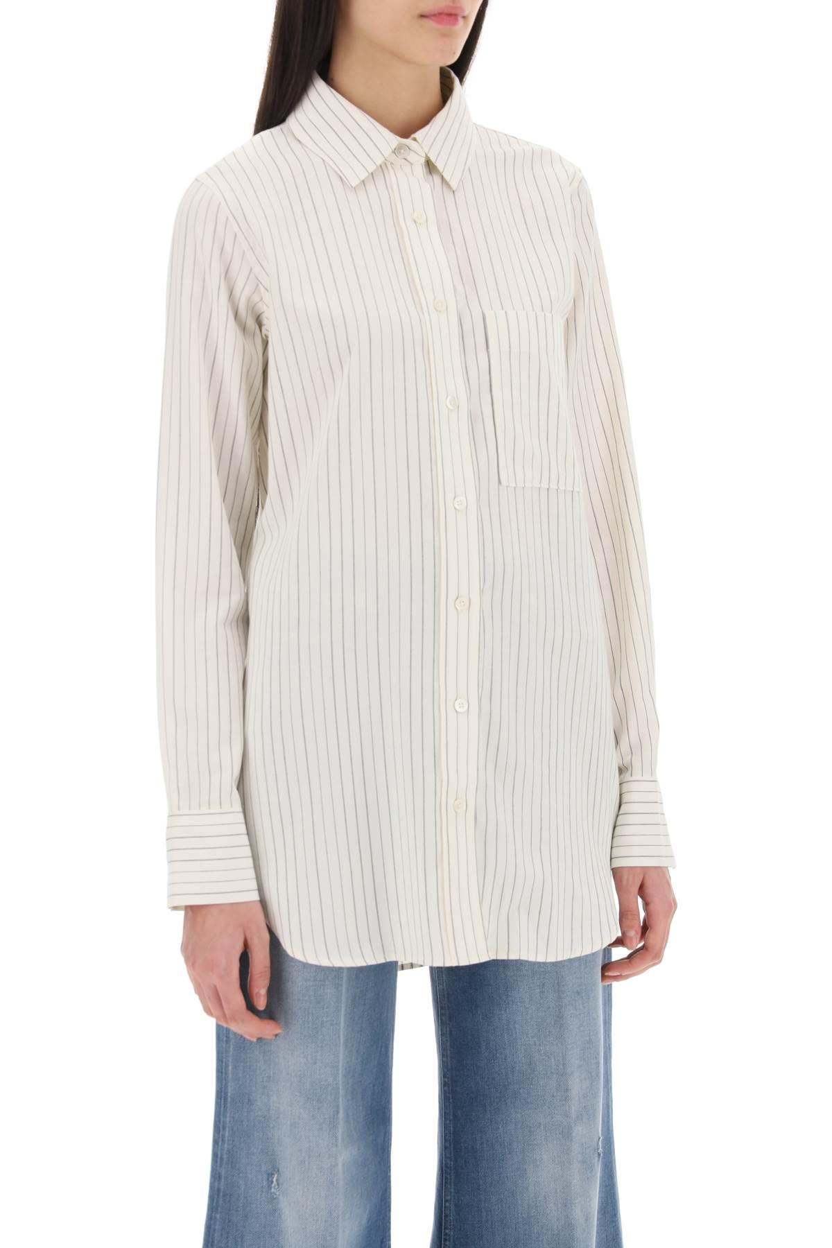 CLOSED Striped cotton-wool shirt