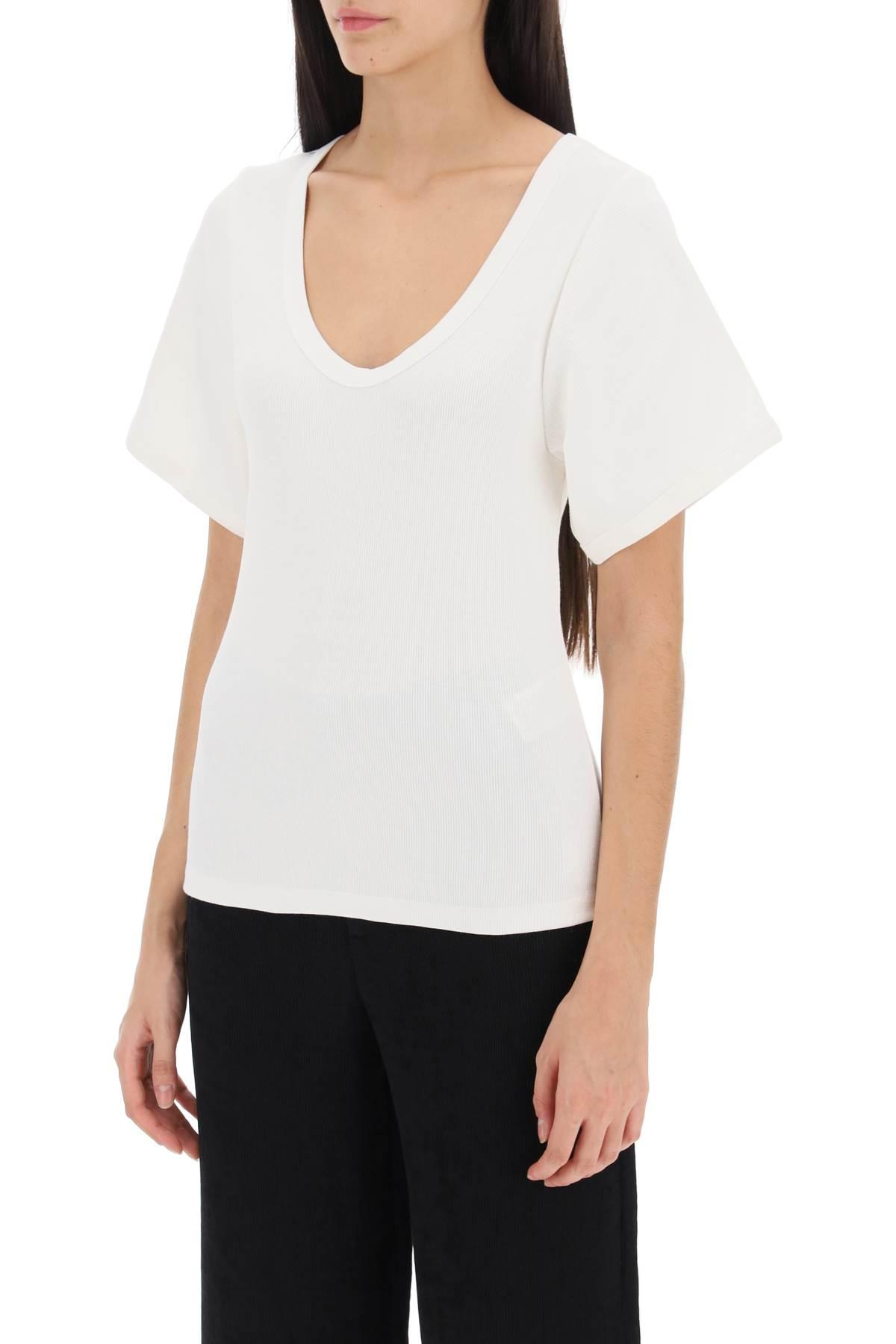 BY MALENE BIRGER Lunai ribbed T-shirt