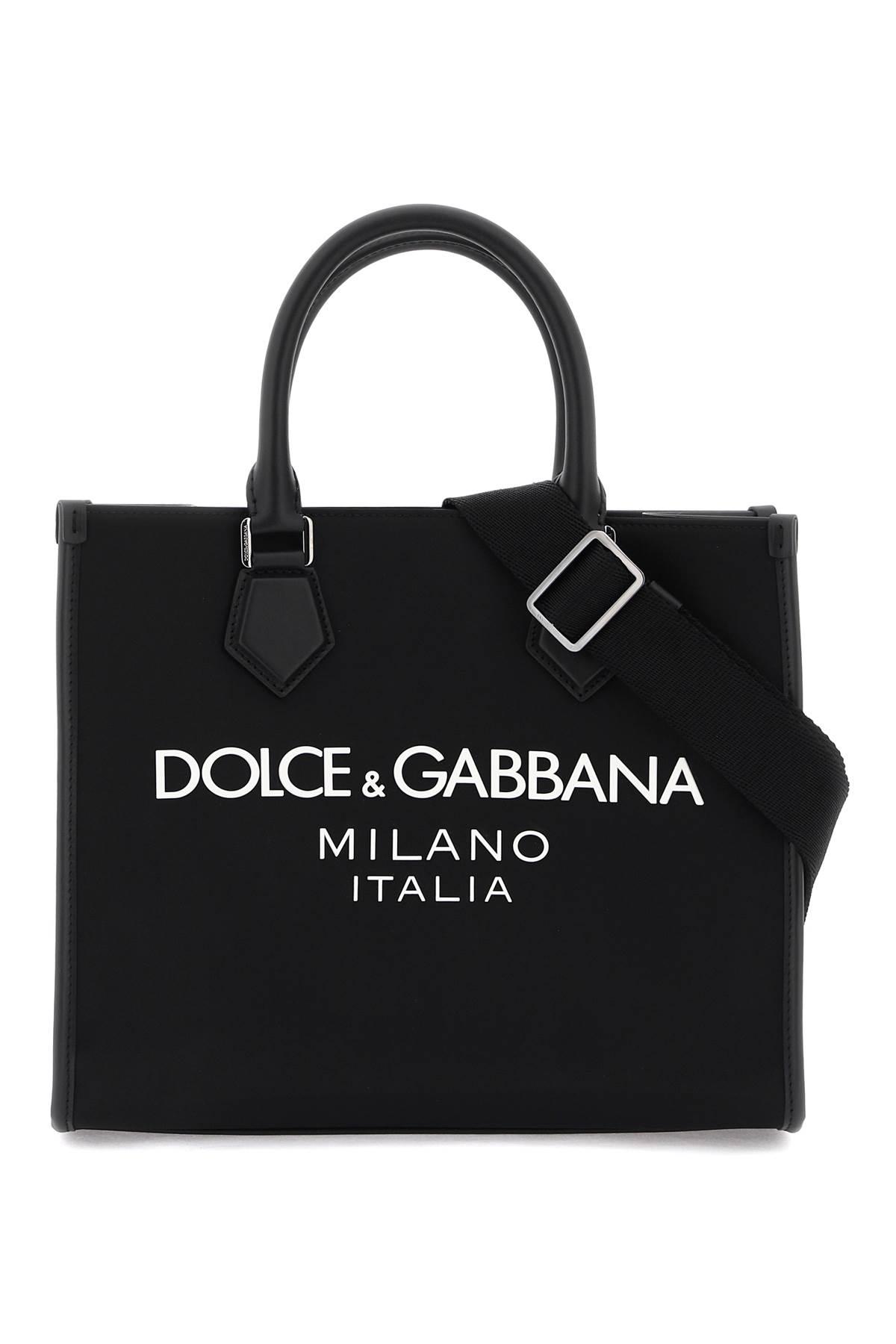 DOLCE & GABBANA Nylon small tote bag