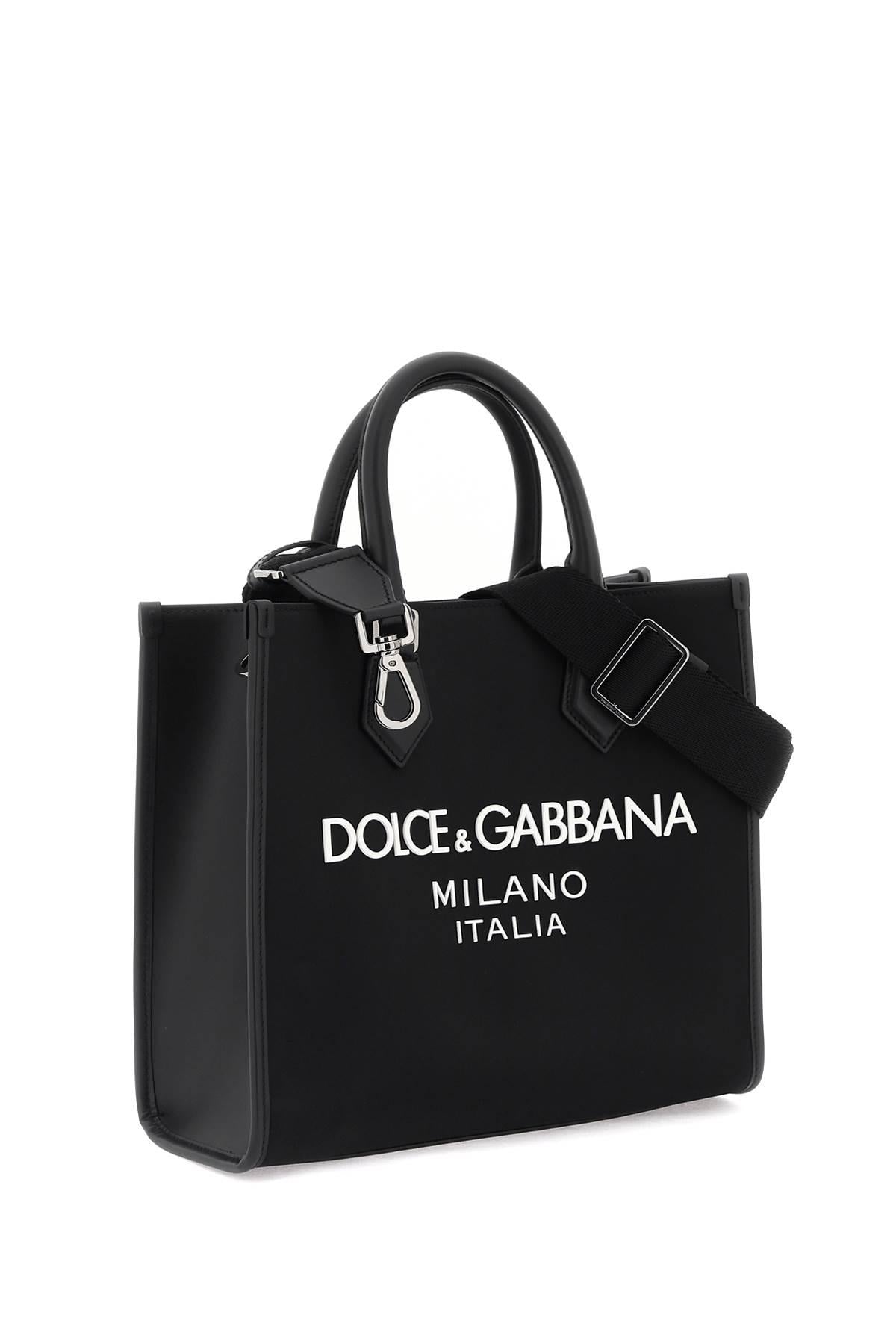 DOLCE & GABBANA Nylon small tote bag